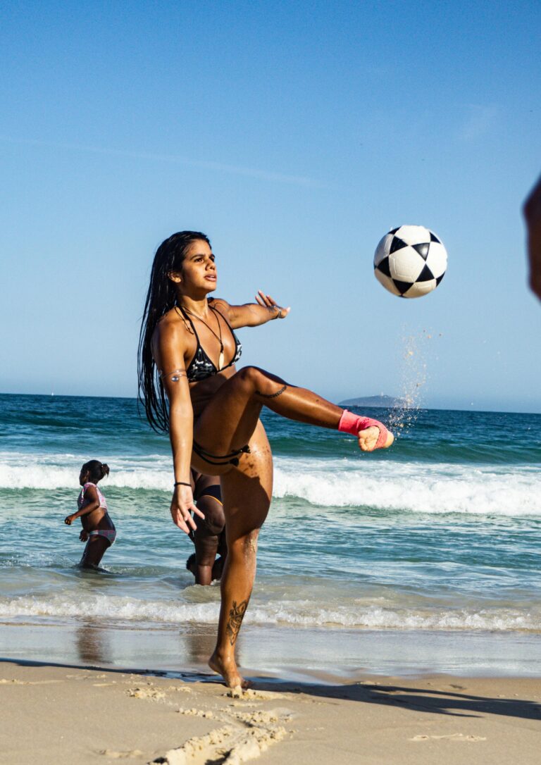 types of soccer balls - beach soccer ball